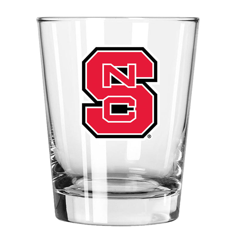 15oz Glass Tumbler NC STATE COL, CurrentProduct, Drinkware_category_All, NC State Wolfpack, NCS 888966938281 $11