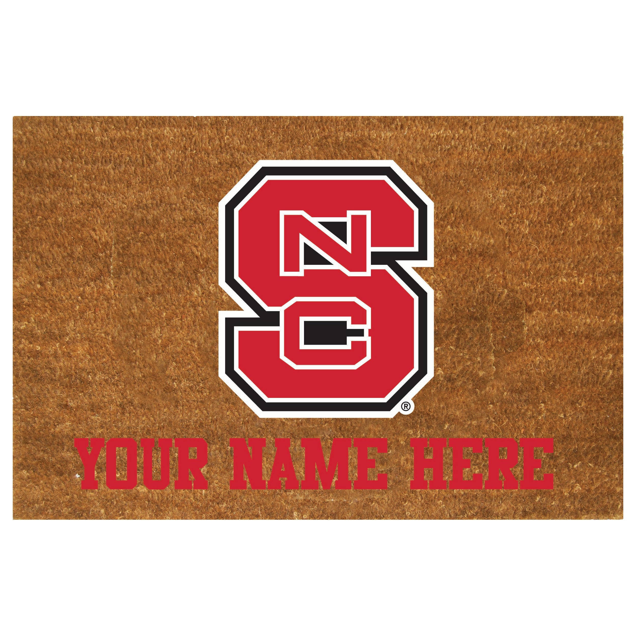 Personalized Doormat | NC State Wolfpack