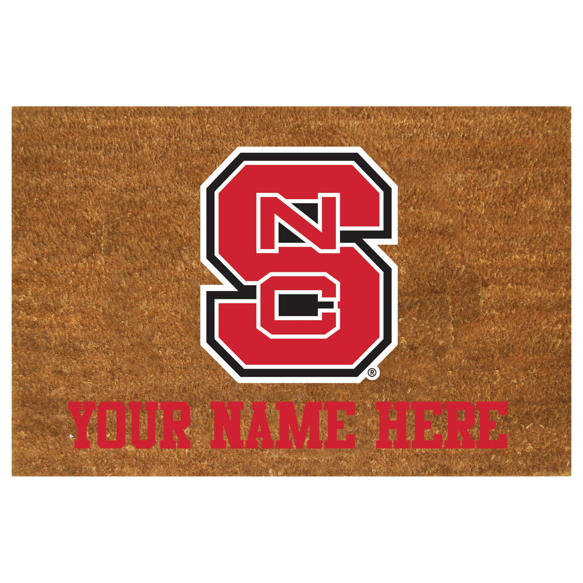 Personalized Doormat | NC State Wolfpack