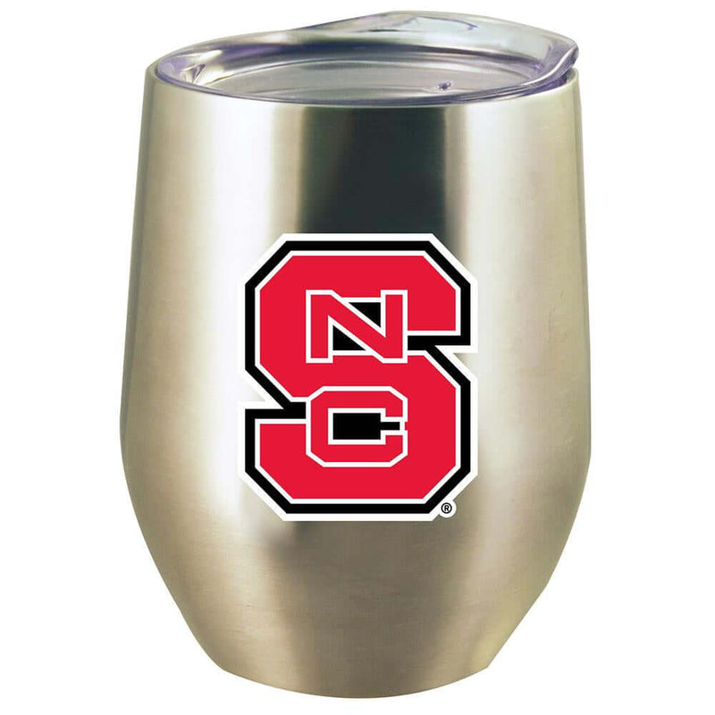 12oz Stainless Steel Stemless Tumbler w/Lid | North Carolina State University COL, CurrentProduct, Drinkware_category_All, NC State Wolfpack, NCS 888966599314 $21.99