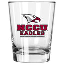 15oz Double Old Fashion Glass | North Carolina Central Eagles COL, CurrentProduct, Drinkware_category_All, NCU, North Carolina Central Eagles  $13.49