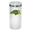12oz White Slim Can Holder | North Dakota State Bison
