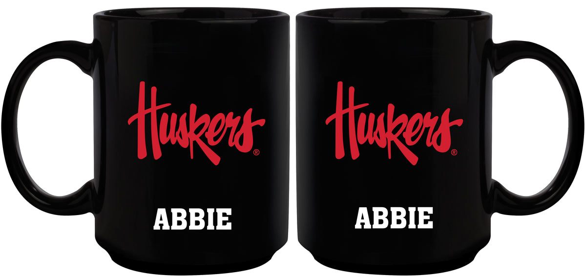 15oz. Black Personalized Ceramic Mug- Nebraska
COL, CurrentProduct, Drinkware_category_All, Engraved, NEB, Nebraska Cornhuskers, Personalized_Personalized
The Memory Company