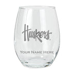 COL 15oz Personalized Stemless Glass Tumbler - Nebraska
COL, CurrentProduct, Custom Drinkware, Drinkware_category_All, Gift Ideas, NEB, Nebraska Cornhuskers, Personalization, Personalized_Personalized
The Memory Company