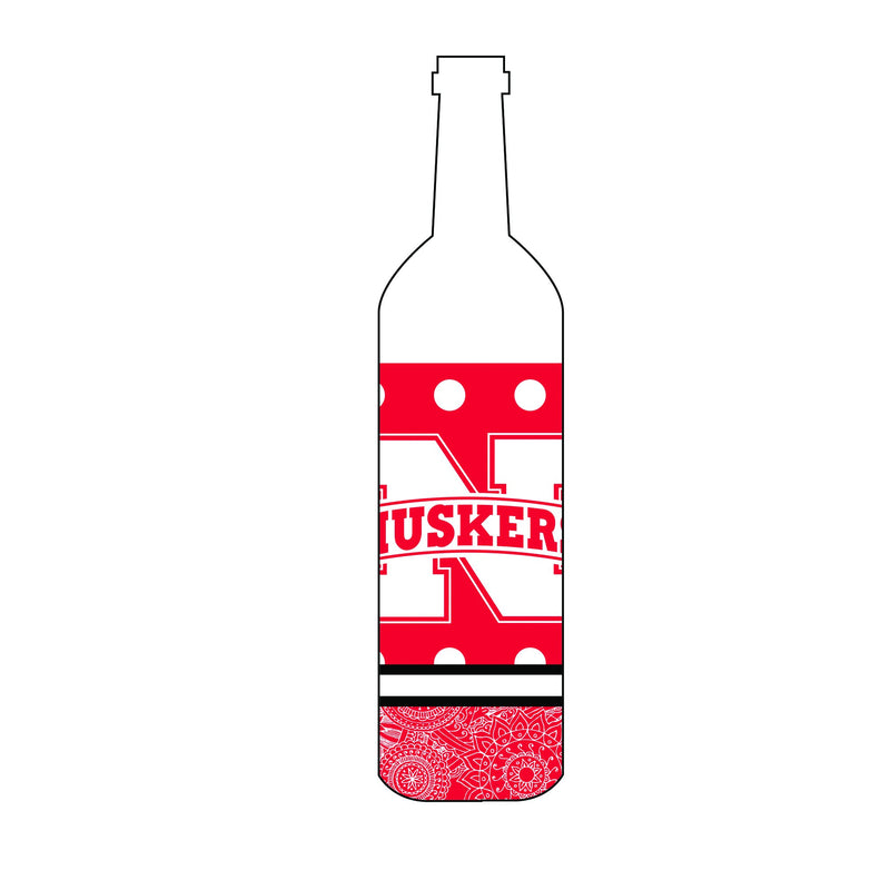 Wine Bottle Woozie GG Nebraska
COL, NEB, Nebraska Cornhuskers, OldProduct
The Memory Company