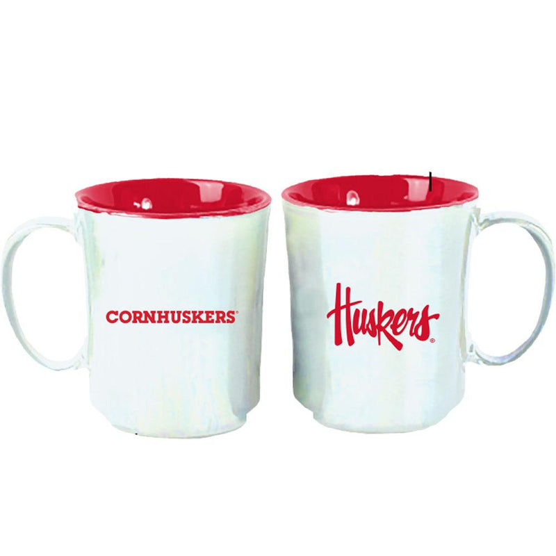 15oz Iridescent Mug Nebraska COL, CurrentProduct, Drinkware_category_All, NEB, Nebraska Cornhuskers 194207201770 $19.99
