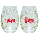 2 Pack Glitter Stemless Wine Tumbler | NEBRASKA
COL, NEB, Nebraska Cornhuskers, OldProduct
The Memory Company