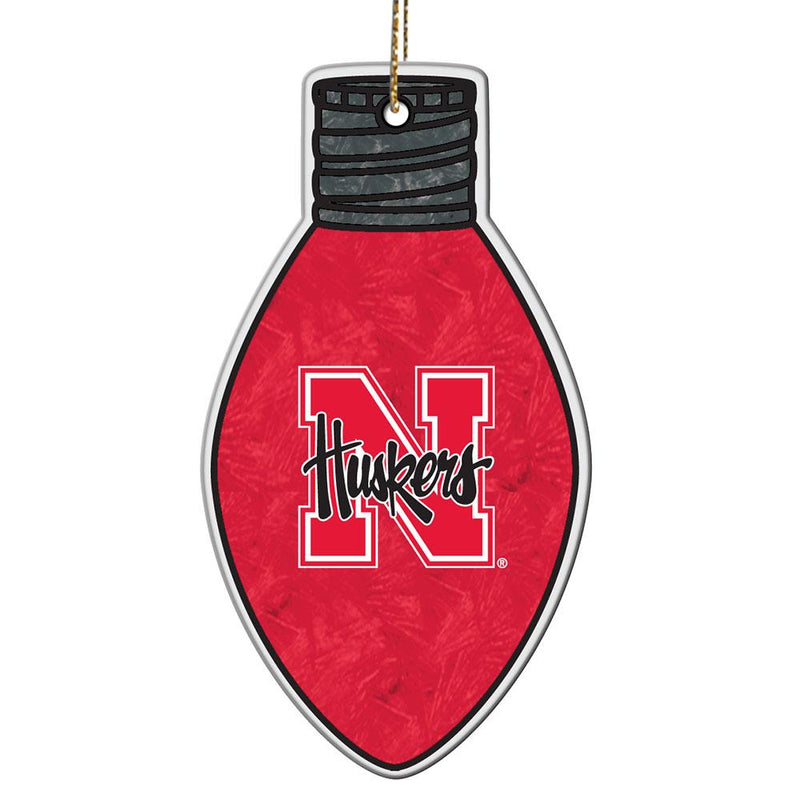 AG Bulb Ornament - Nebraska University
COL, NEB, Nebraska Cornhuskers, OldProduct
The Memory Company