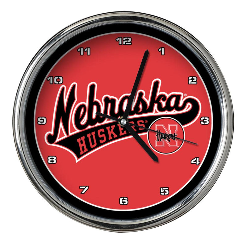 Chrome Clock | Nebraska University
COL, NEB, Nebraska Cornhuskers, OldProduct
The Memory Company
