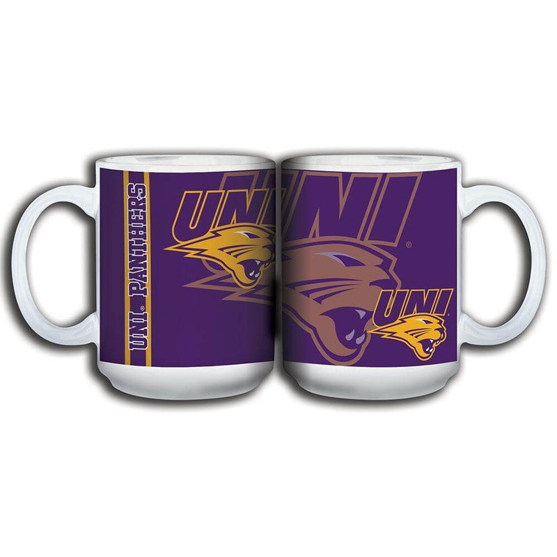 11oz Reflective Mug - University of Northern Iowa Coffee Mug, COL, CurrentProduct, Drinkware_category_All, Mug, Mugs, NIW, Reflective Mug 888966305885 $14.99