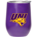 12oz Matte Stainless Steel Stemless Tumbler | Northern Iowa COL, CurrentProduct, Drinkware_category_All, NIW 888966600126 $32.99