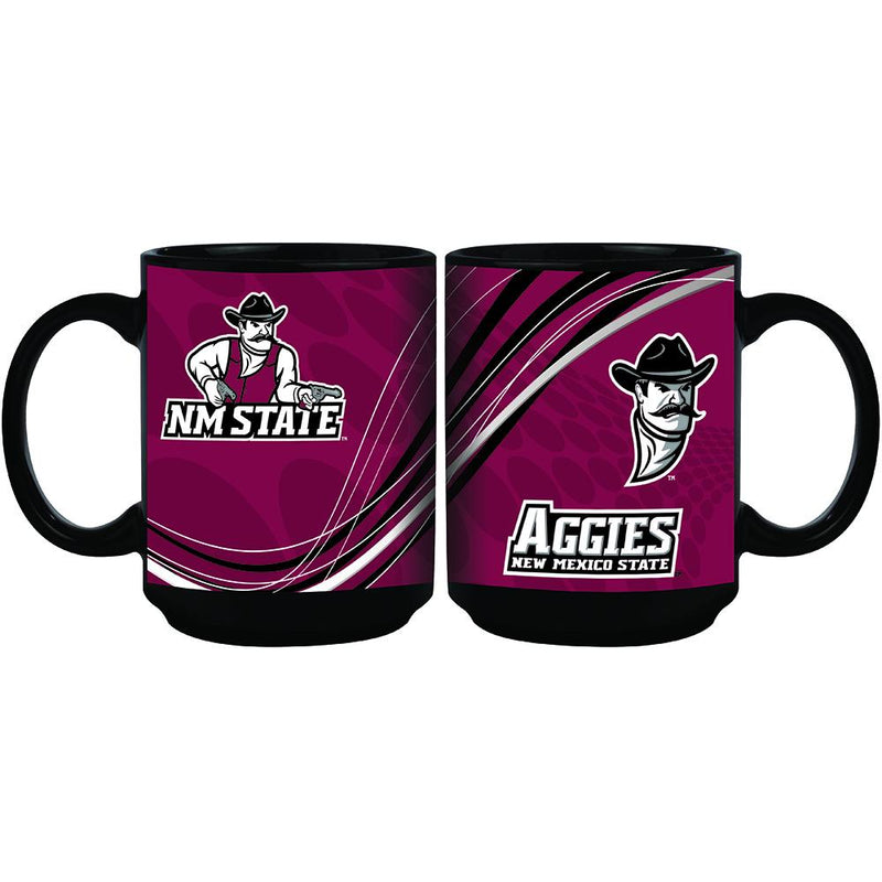 15oz Dynamic Style Mug | New Mexico St COL, CurrentProduct, Drinkware_category_All, NMS 888966592575 $12