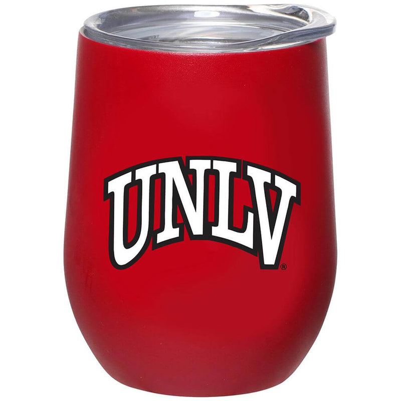12oz Matte Stainless Steel Stemless Tumbler | Nevada Las Vegas COL, CurrentProduct, Drinkware_category_All, NVL 194207477700 $32.99