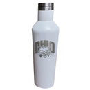 17oz White Etched Infinity Bottle | Ohio University Bobcats