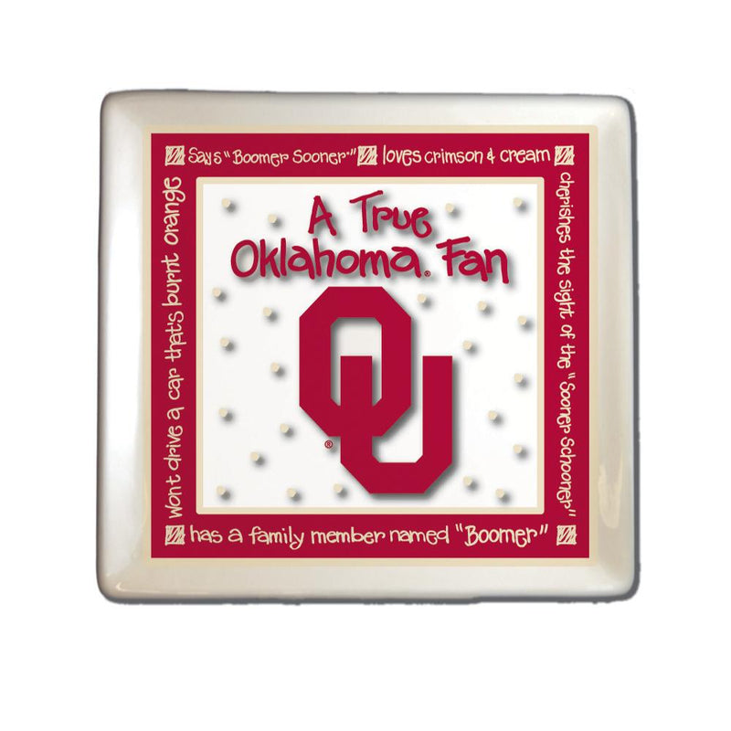 True Fan Square Plate - Oklahoma University
COL, OK, Oklahoma Sooners, OldProduct
The Memory Company