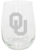 COL 15oz Personalized Stemless Glass Tumbler - Oklahoma
COL, CurrentProduct, Custom Drinkware, Drinkware_category_All, Gift Ideas, OK, Oklahoma Sooners, Personalization, Personalized_Personalized
The Memory Company