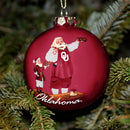 Hand Painted Glass Ornament - Oklahoma University
COL, OK, Oklahoma Sooners, OldProduct
The Memory Company