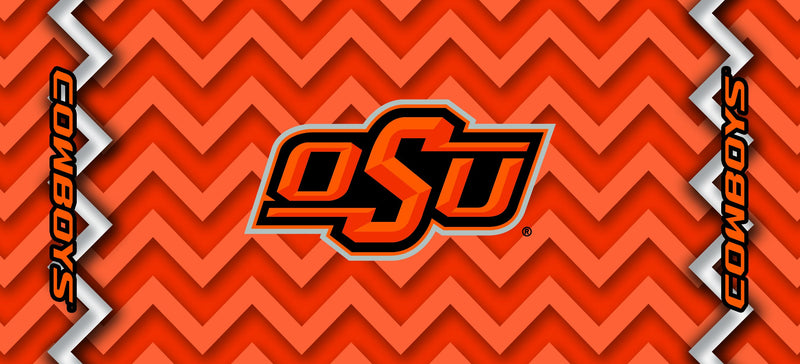 15oz Chevron Design Black Mug | Oklahoma COL, OK, Oklahoma Sooners, OldProduct 687746113180 $13