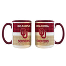 Inner Stripe Mug 15oz. Wht Oklahoma
COL, OK, Oklahoma Sooners, OldProduct
The Memory Company