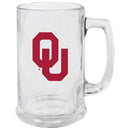 15oz Decal Glass Stein OK COL, OK, Oklahoma Sooners, OldProduct 888966764040 $13