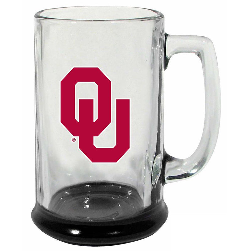 15oz Highlight Decal Glass Stein | Oklahoma University COL, OK, Oklahoma Sooners, OldProduct 888966764057 $14