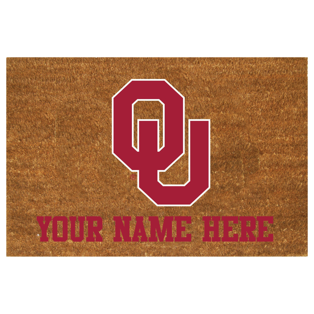 Personalized Doormat | Oklahoma Sooners
