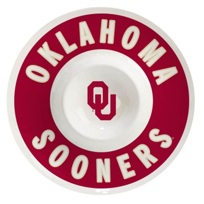 12 Inch Melamine Serving Dip Tray | Oklahoma University COL, OK, Oklahoma Sooners, OldProduct 687746310633 $10