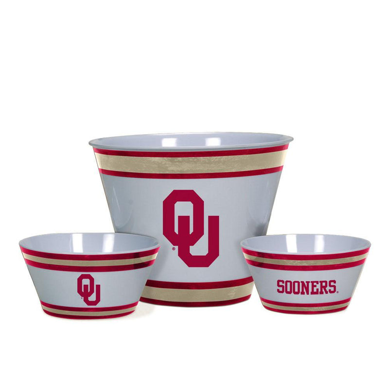 Melamine Serving Set - Oklahoma University
COL, OK, Oklahoma Sooners, OldProduct
The Memory Company
