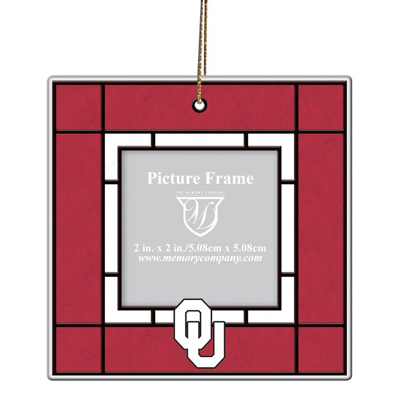 Art Glass Frame Ornament | Oklahoma University
COL, OK, Oklahoma Sooners, OldProduct
The Memory Company