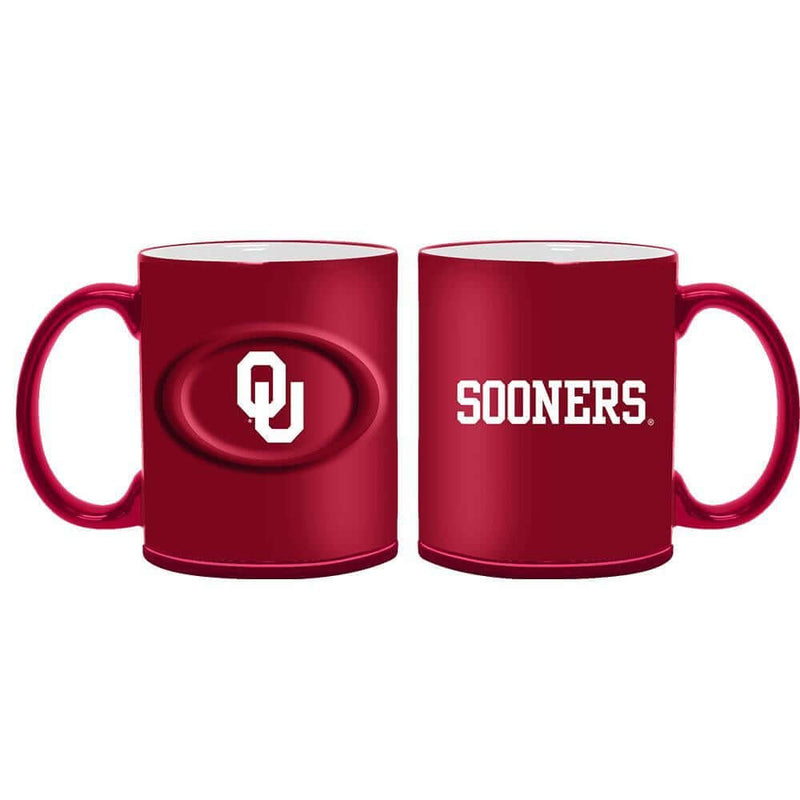 11oz Sculpted Mug | Oklahoma University COL, OK, Oklahoma Sooners, OldProduct 888966000797 $13
