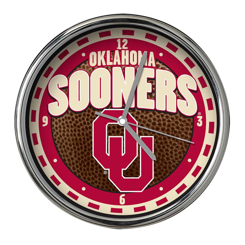Chrome Clock 4 - Oklahoma University
COL, OK, Oklahoma Sooners, OldProduct
The Memory Company