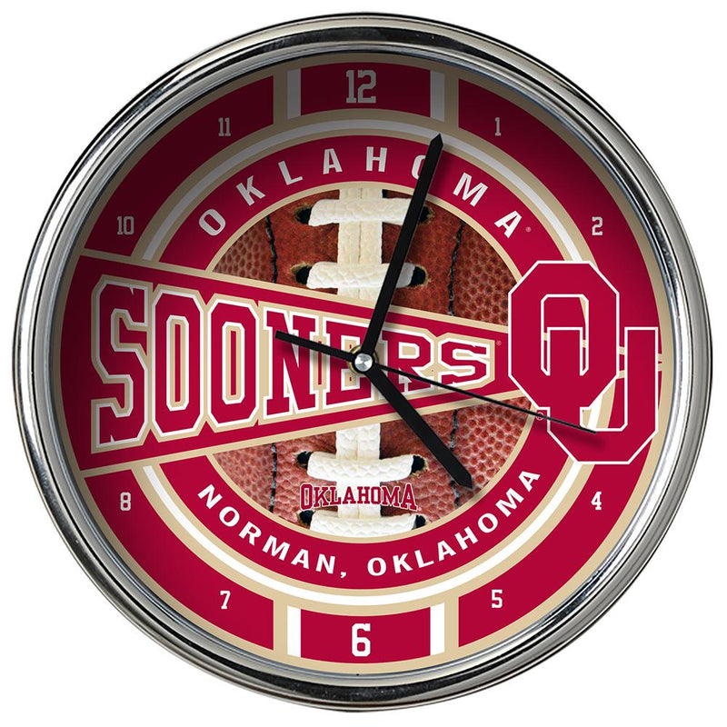 Chrome Clock | Oklahoma University
COL, OK, Oklahoma Sooners, OldProduct
The Memory Company