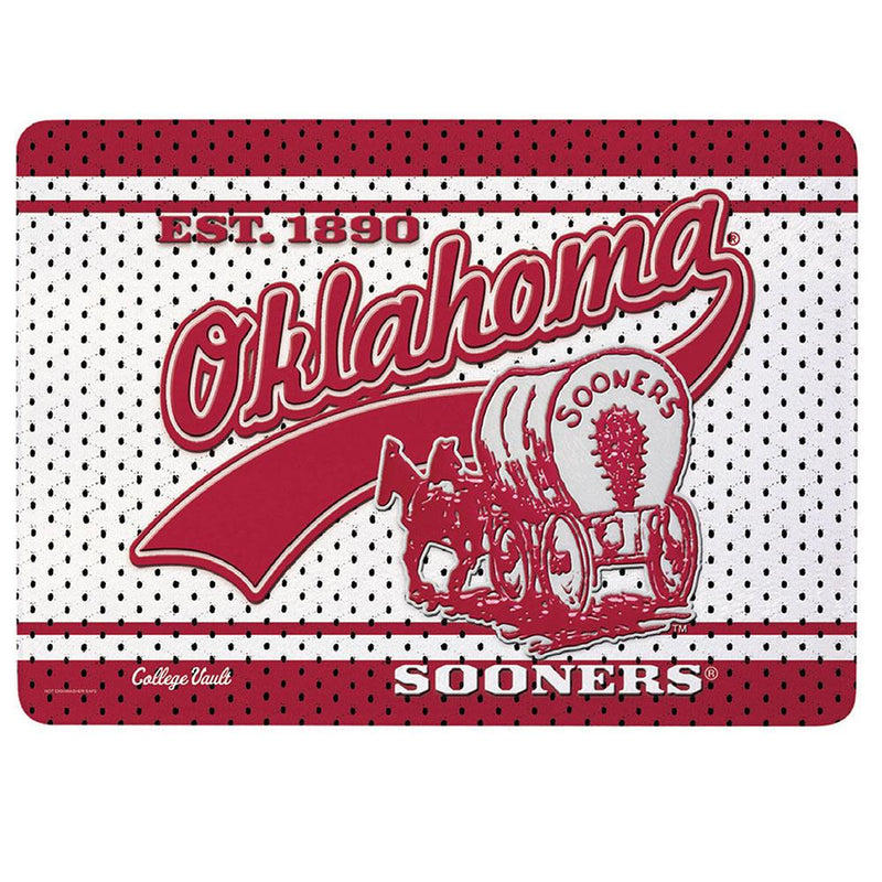 Jersey Cut Board - Oklahoma University
COL, OK, Oklahoma Sooners, OldProduct
The Memory Company