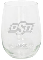 COL 15oz Personalized Stemless Glass Tumbler - Oklahoma State
COL, CurrentProduct, Custom Drinkware, Drinkware_category_All, Gift Ideas, Oklahoma State Cowboys, OKS, Personalization, Personalized_Personalized
The Memory Company
