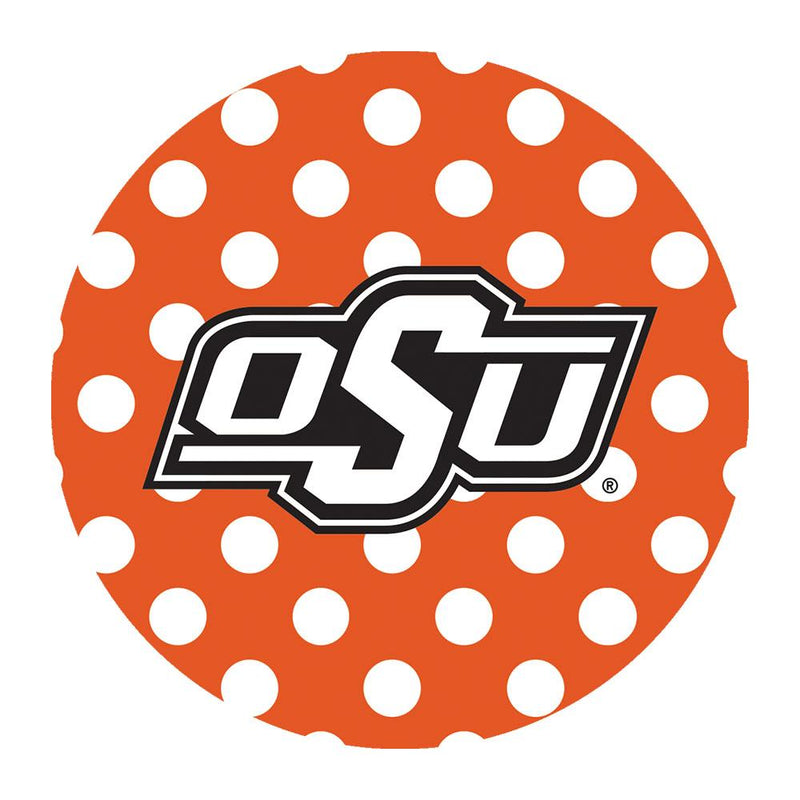 Single Polka Dot Coaster | Oklahoma State University
COL, Oklahoma State Cowboys, OKS, OldProduct
The Memory Company