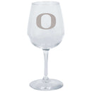 12.75oz Stemmed Wine Glass | Oregon Ducks COL, CurrentProduct, Drinkware_category_All, ORE, Oregon Ducks  $13.99