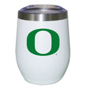 12oz White Stainless Steel Stemless Tumbler | Oregon Ducks COL, CurrentProduct, Drinkware_category_All, ORE, Oregon Ducks 194207624784 $27.49