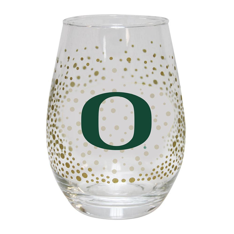 15 oz Glitr Stmless Wn Gls U  OF OREGON COL, OldProduct, ORE, Oregon Ducks 888966959248 $14