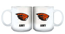 11oz White Personalized Ceramic Mug - Oregon State COL, CurrentProduct, Custom Drinkware, Drinkware_category_All, Gift Ideas, Oregon State Beavers, ORS, Personalization, Personalized_Personalized 194207465196 $20.11