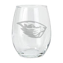 15oz Etched Stemless Tumbler | Oregon State Beavers COL, CurrentProduct, Drinkware_category_All, Oregon State Beavers, ORS 194207265161 $12.49