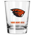 15oz Personalized Stemless Glass | Oregon State Beavers