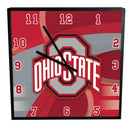 12 Inch Square Carbon Fiber Clock | Ohio State University COL, Ohio State University Buckeyes, OldProduct, OSU 687746320298 $25