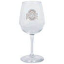 12.75oz Stemmed Wine Glass | Ohio State University Buckeyes COL, CurrentProduct, Drinkware_category_All, Ohio State University Buckeyes, OSU  $13.99