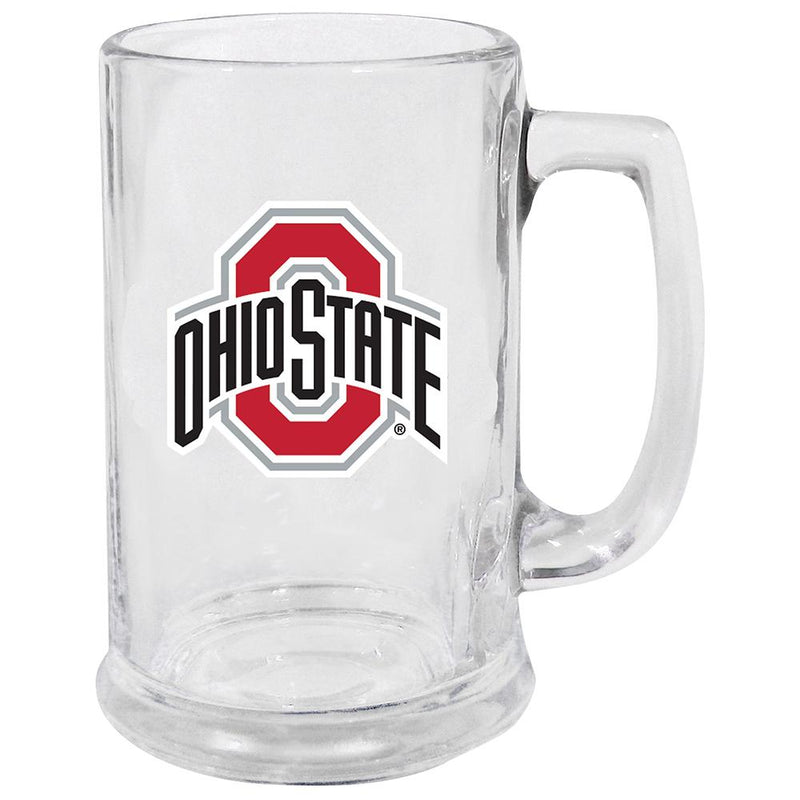 15oz Decal Glass Stein | Ohio State University COL, Ohio State University Buckeyes, OldProduct, OSU 888966765610 $13