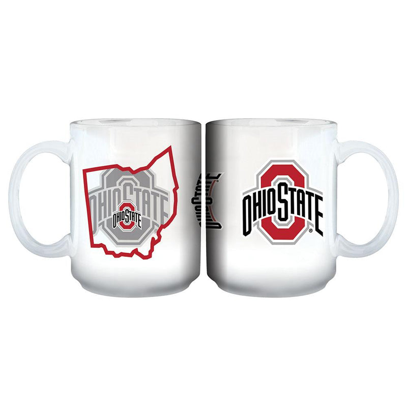 15oz Mug | Ohio State University COL, Ohio State University Buckeyes, OldProduct, OSU 888966404830 $14
