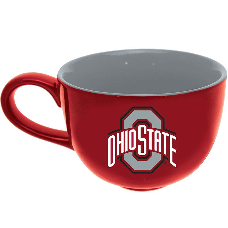 15oz Latte Mug | Ohio State University COL, CurrentProduct, Drinkware_category_All, Ohio State University Buckeyes, OSU 888966713772 $16.49
