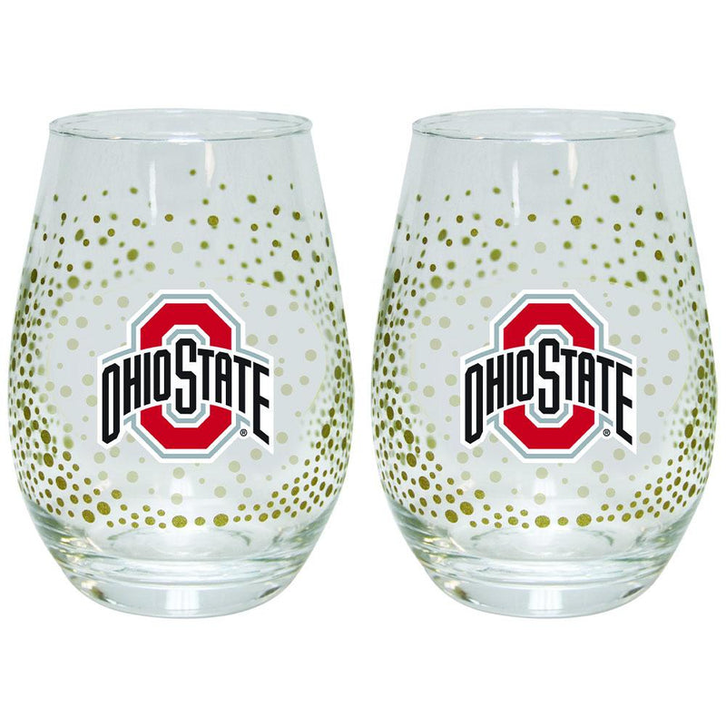 2 Pack Glitter Stemless Wine Tumbler | Ohio State University
COL, Ohio State University Buckeyes, OldProduct, OSU
The Memory Company