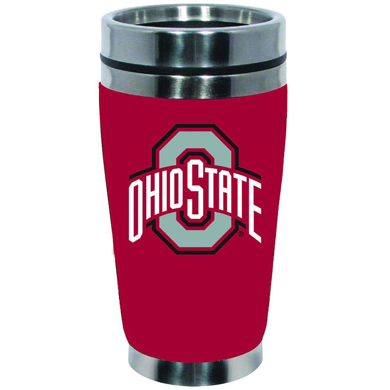 16oz Stainless Steel Travel Mug with Neoprene Wrap | Ohio State University
COL, CurrentProduct, Drinkware_category_All, Ohio State University Buckeyes, OSU
The Memory Company