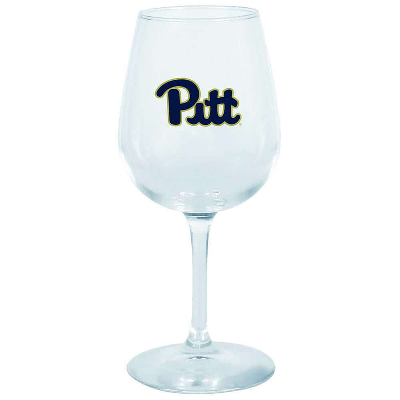 12.75oz Decal Wine Glass Pittsburgh COL, Holiday_category_All, OldProduct, PIT, Pittsburgh Panthers 888966695740 $12