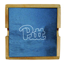 Slate Sq Coaster Set  UNIV OF PITTSBURGH
COL, CurrentProduct, Home&Office_category_All, PIT, Pittsburgh Panthers
The Memory Company